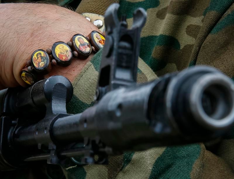 Des volontaires étrangers aux côtés des séparatistes de Donetsk