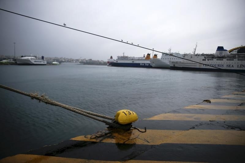 Les dockers grecs contre la privatisation des ports