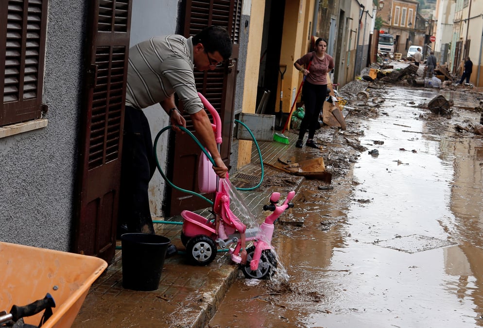 Espagne: douze morts dans les inondations a majorque