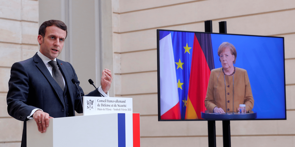 Macron, Merkel