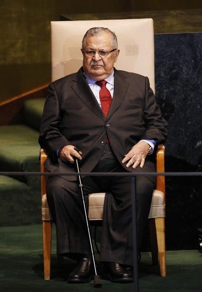 Le président irakien Talabani de retour après une longue absence