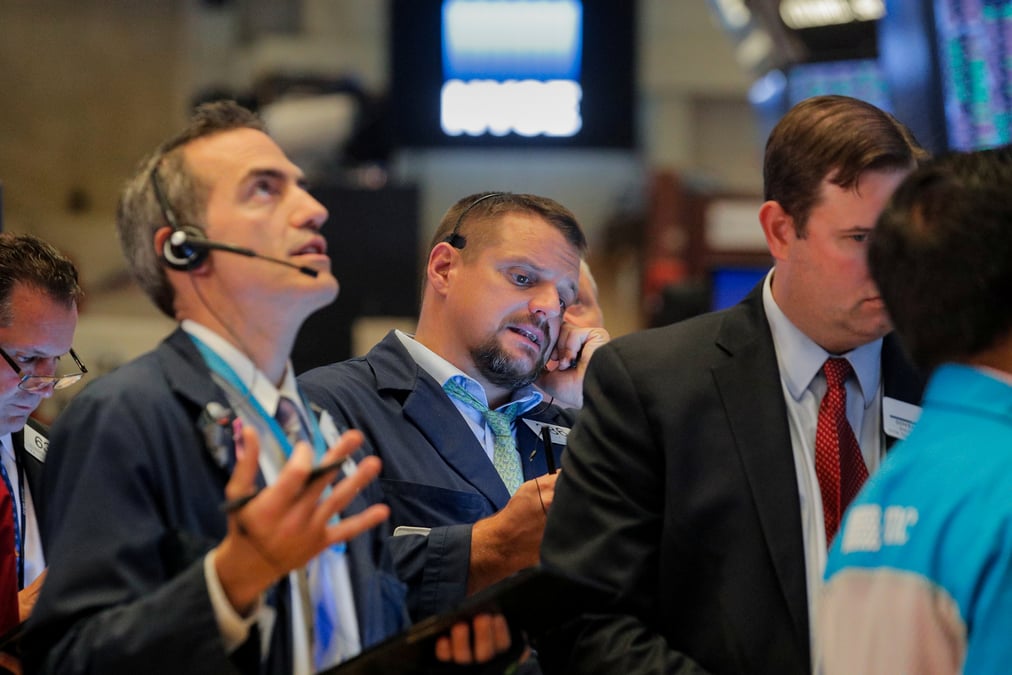 La bourse de new york finit en baisse