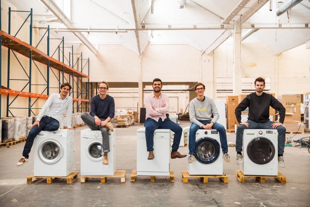 Les cinq cofondateurs de Murfy, entreprise de réparation de l'électroménager, ont décidé de s'implanter en Gironde début 2020.