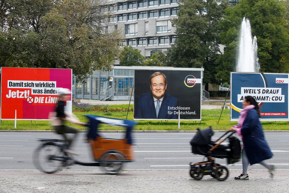 L'ecart entre spd et cdu se resserre a l'approche des elections