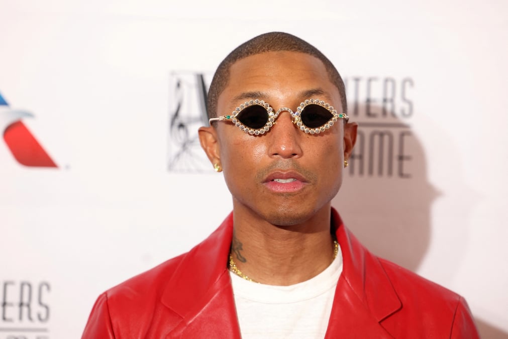 Pharrell williams lors d'un gala a new york