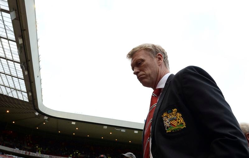 Football: le manager de Manchester United, David Moyes, s'en va