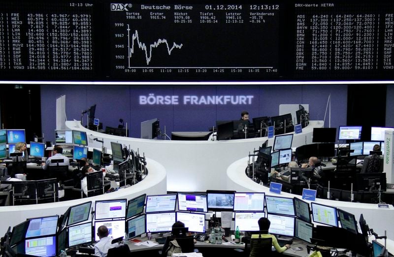 Les marchés européens restent dans le rouge à mi-séance