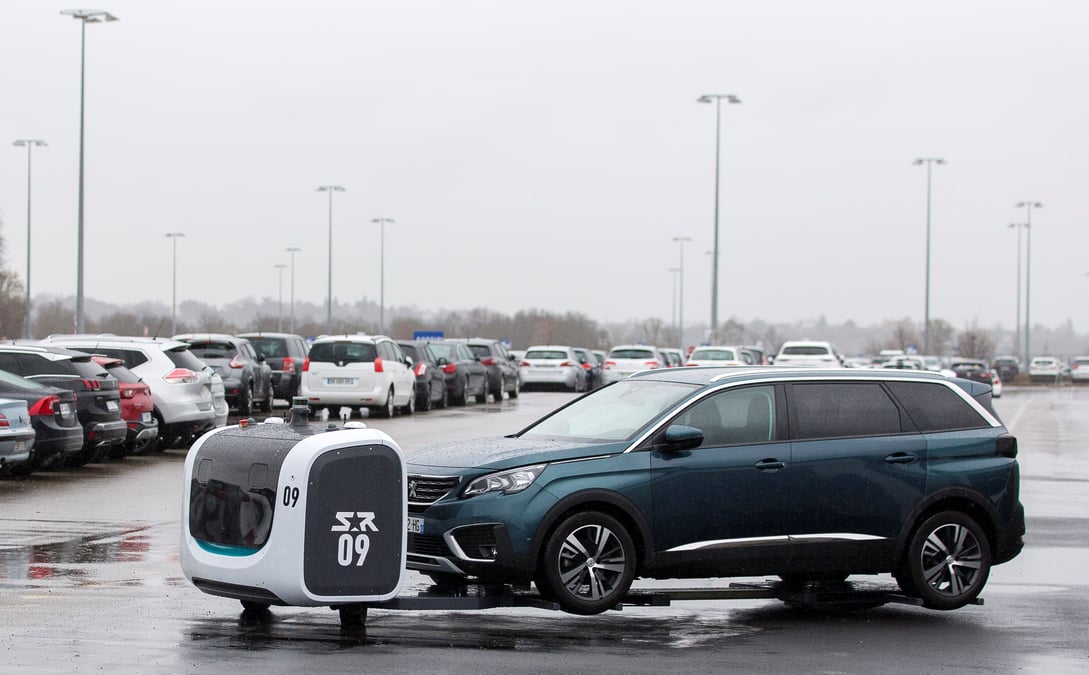 Le robot-voiturier vous attend au parking de l’aeroport de lyon