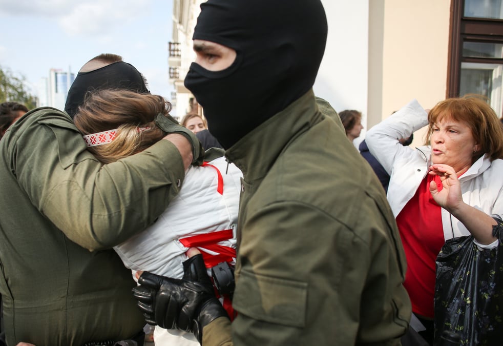 Bielorussie: des dizaines d'arrestations lors des nouvelles manifestations antigouvernementales