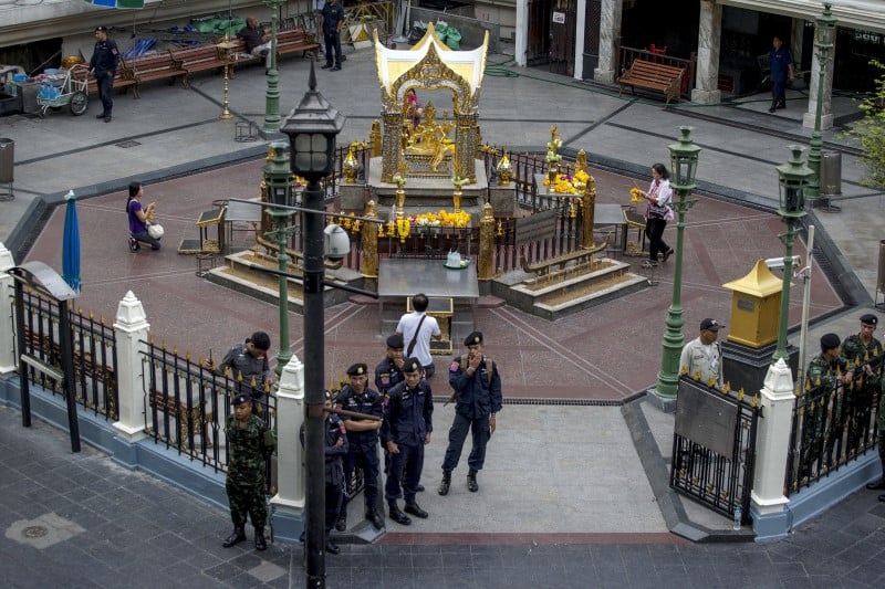 Arrestations en malaisie dans le cadre de l'enquete sur l'attentat de bangkok