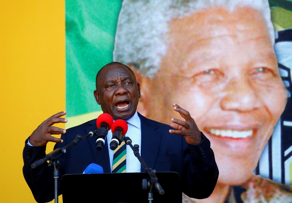 L'anc continue a discuter de l'avenir de zuma, dit ramaphosa