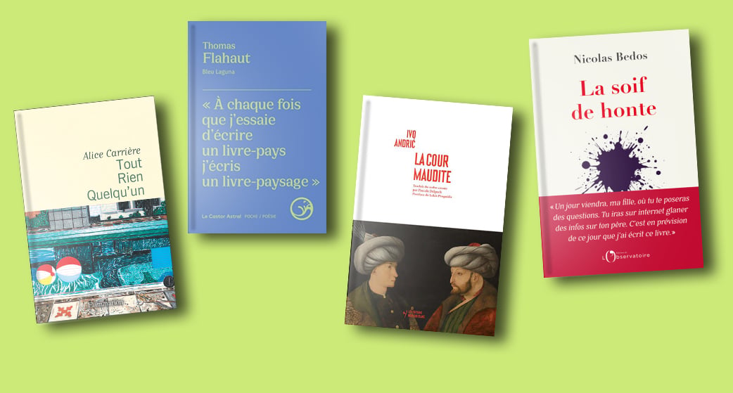 Notre sélection littéraire de la semaine du 5 mai 2025.