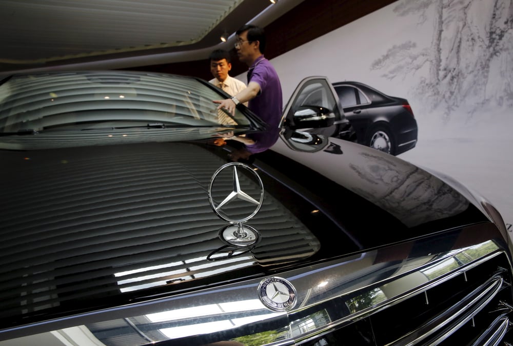 Bon 2e trimestre pour daimler malgre le ralentissement en chine