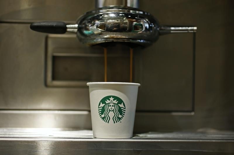 Resultats en demi-teinte pour starbucks
