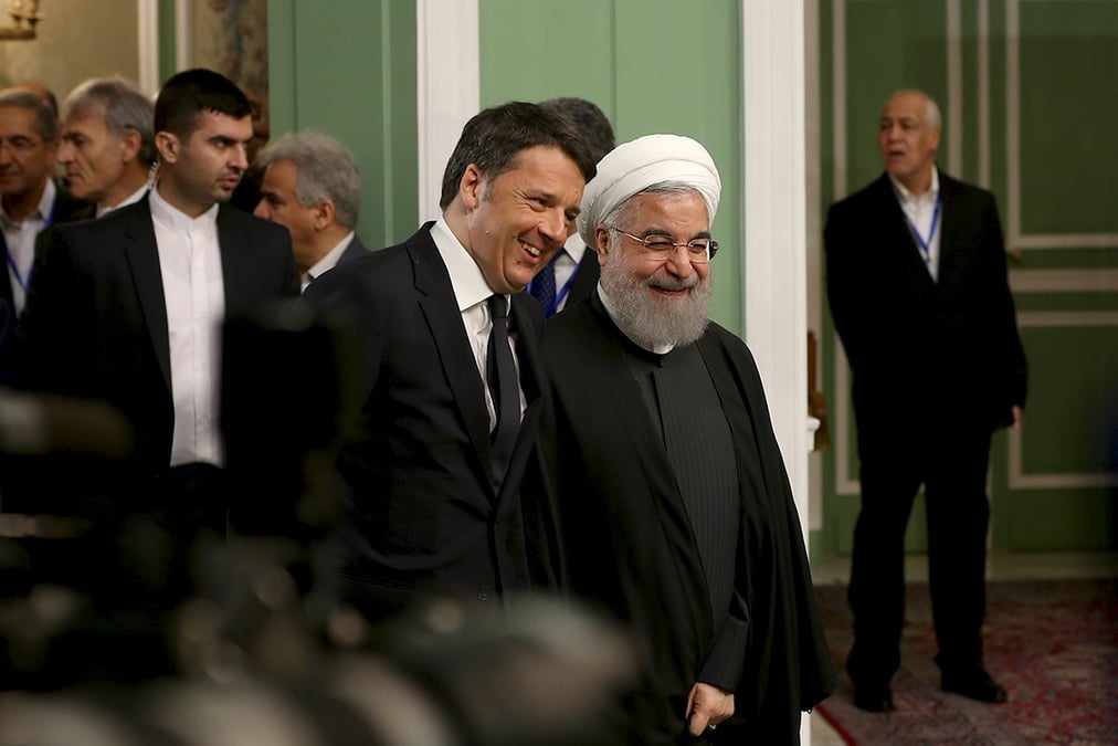 Matteo renzi en iran