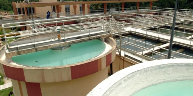 veolia station eau Gabon