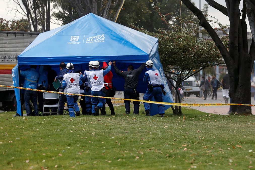 Au moins neuf morts dans un attentat a la voiture piegee a bogota