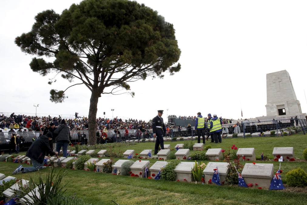 Commemoration en turquie du centenaire de la bataille de gallipoli