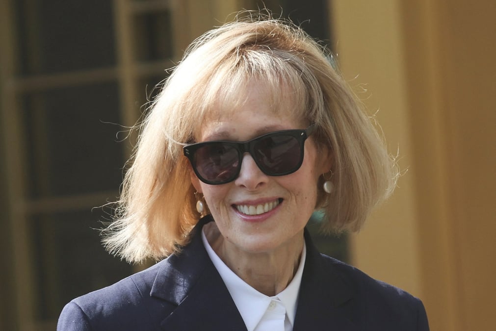 Photo d'e. jean carroll au tribunal federal de manhattan