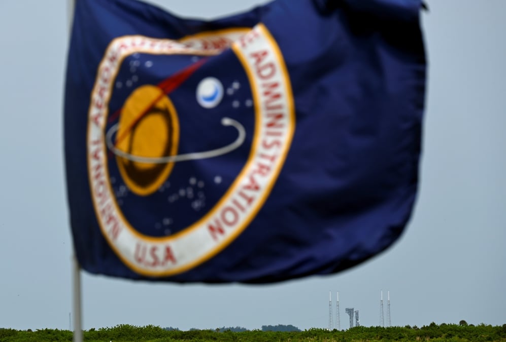 Le drapeau de la nasa