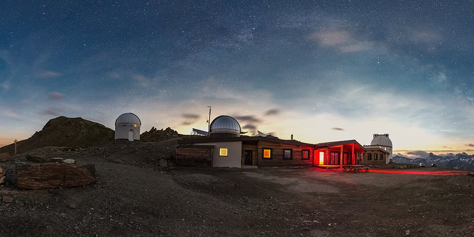 L’observatoire de Saint-Véran est l’un des plus hauts d’Europe.