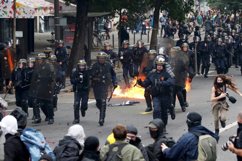 La police des polices saisie pour un manifestant blesse jeudi