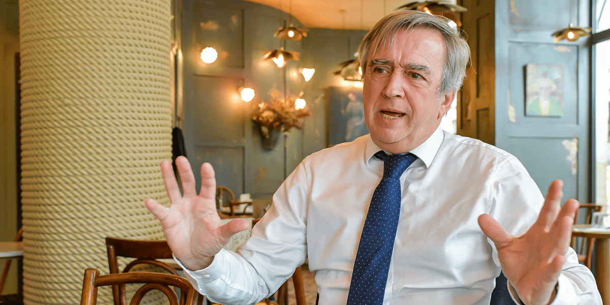 Pascal Jarty est candidat à l'élection municipale à Bordeaux à la tête de la liste "Servir Bordeaux"