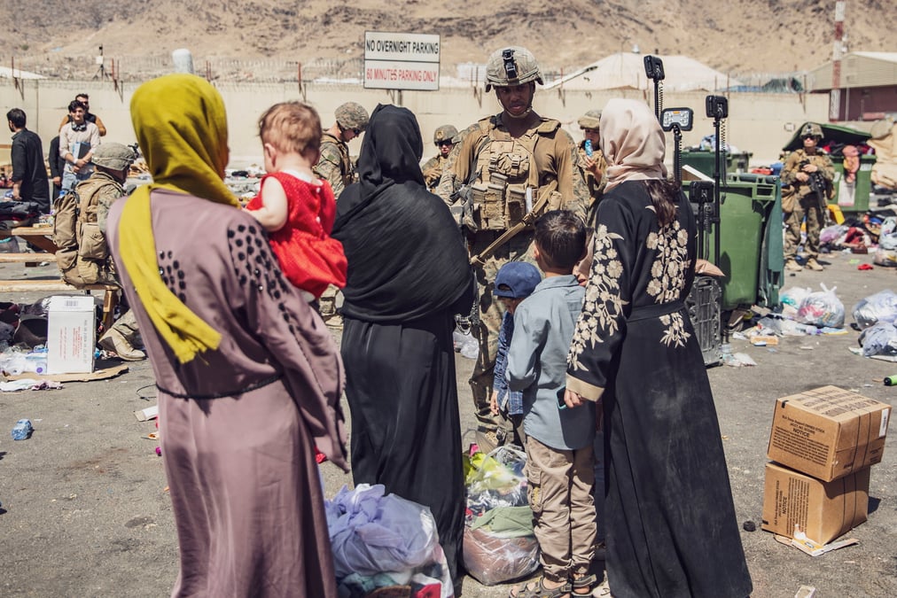 Beaucoup d'afghans allies des etats-unis ont rate le pont aerien a kaboul