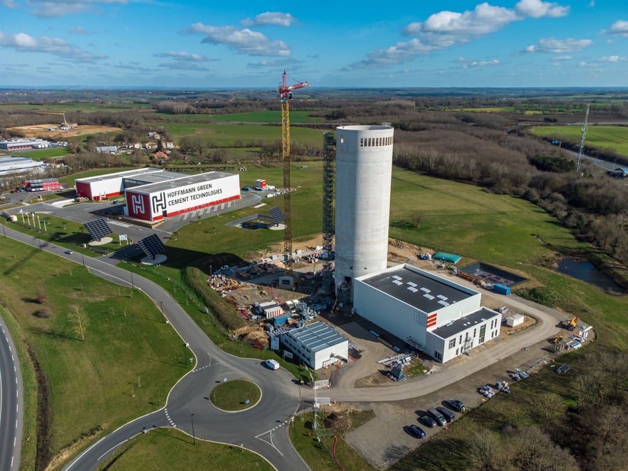 Hoffmann Green cement technologies H2 Bournezeau Vendée
