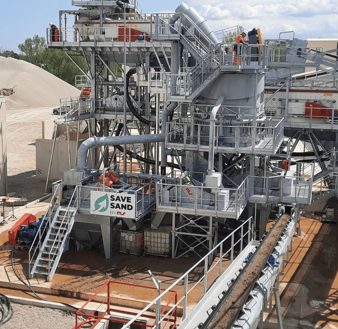 Une première installation MS, recyclant les déblais pour produire du sable, est en service depuis le printemps dans un groupe de BTP de Perpignan.