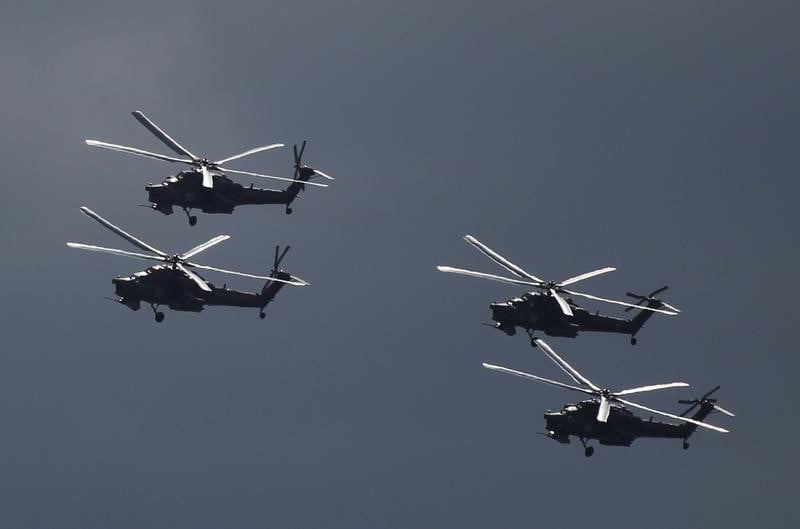 La russie va vendre 40 helicopteres de combat a l'algerie