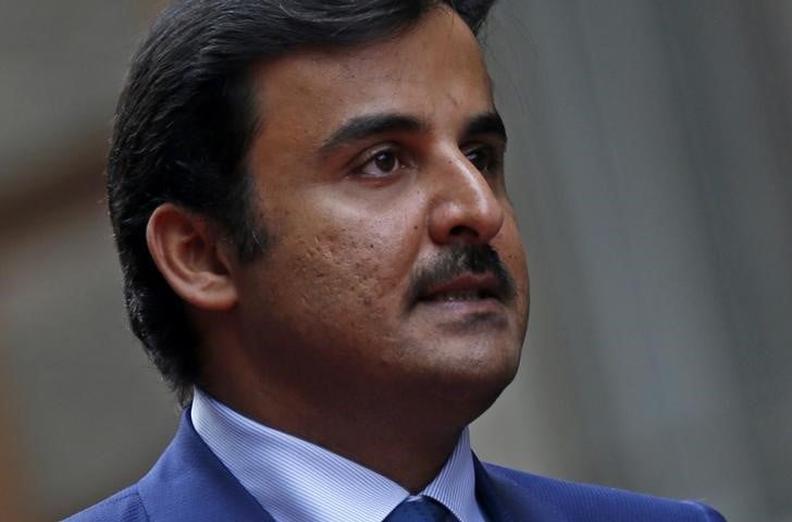 L'emir du qatar a rencontre le p-dg d'exxon mobil a doha