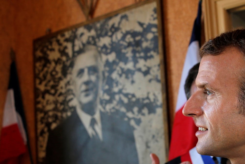 La france irait mieux si l'on se plaignait moins, selon macron