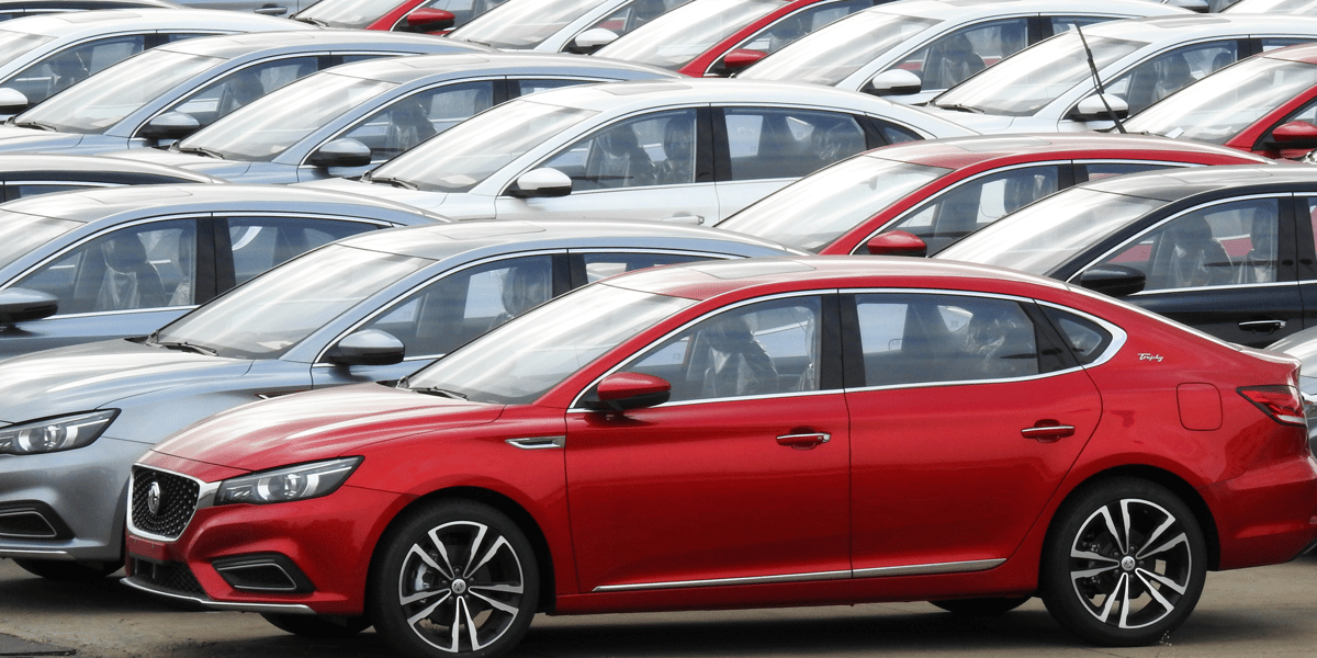 Chine: chute de 9,4% des ventes automobiles en octobre