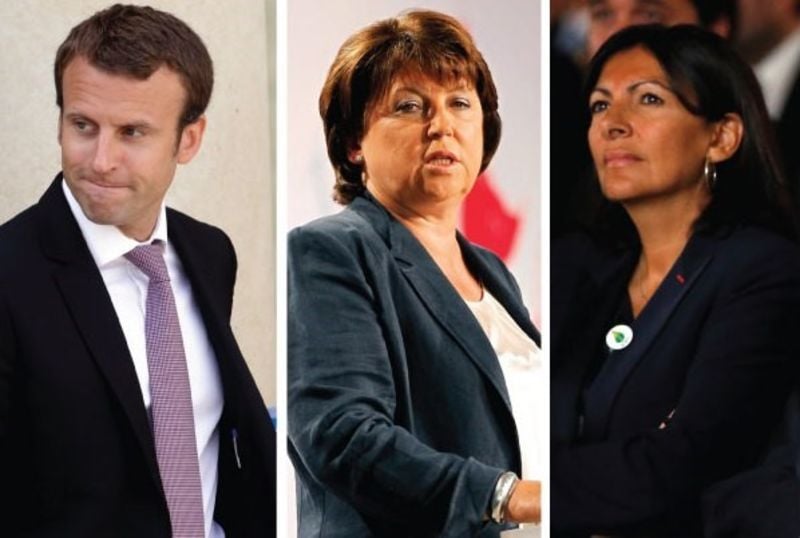 Macron, aubry, hidalgo, "le silence est d'or", dit hollande