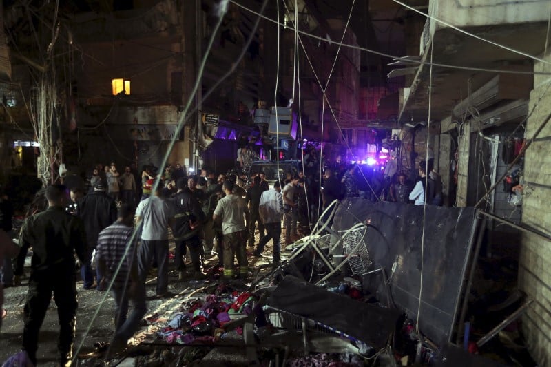 Au moins 37 morts dans des attentats suicide a beyrouth