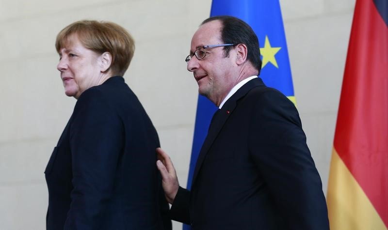 France et allemagne peaufinent la reponse europeenne a trump