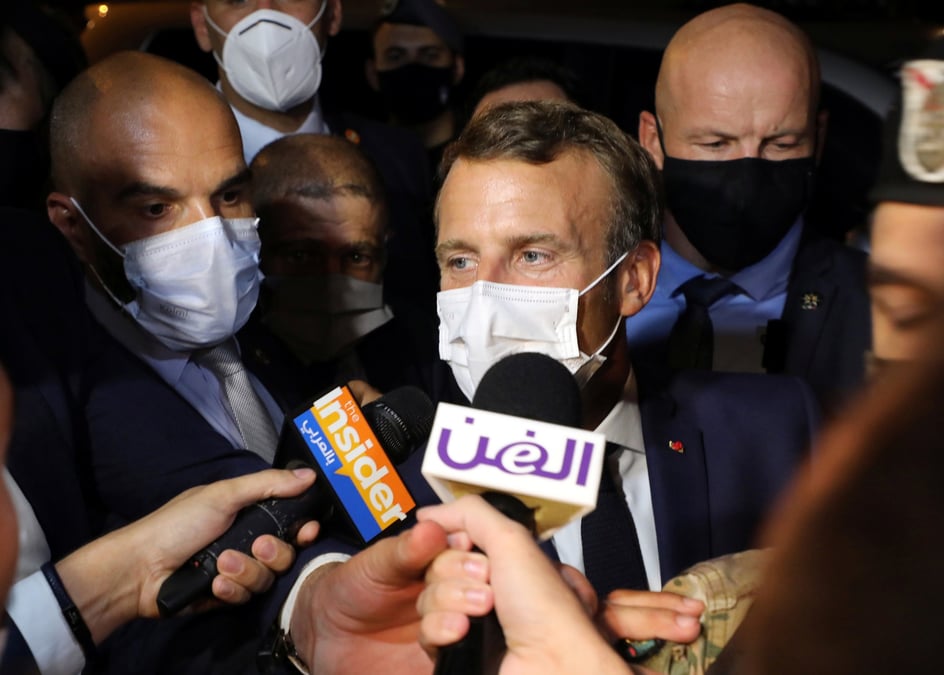 Macron, Beyrouth, Liban, Fairouz