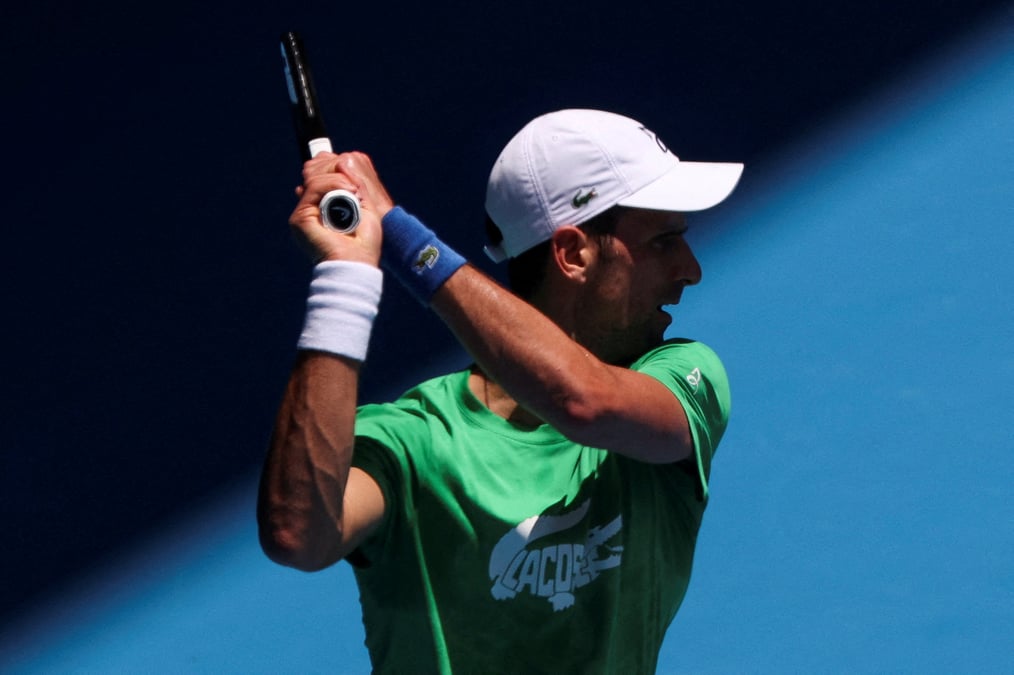 Djokovic confirme a l'open d'australie malgre l'incertitude sur son visa