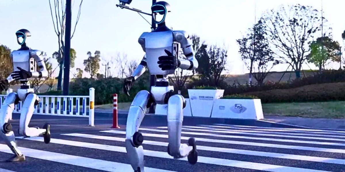 Des robots humanoïdes présentés à Viva Tech 2025.