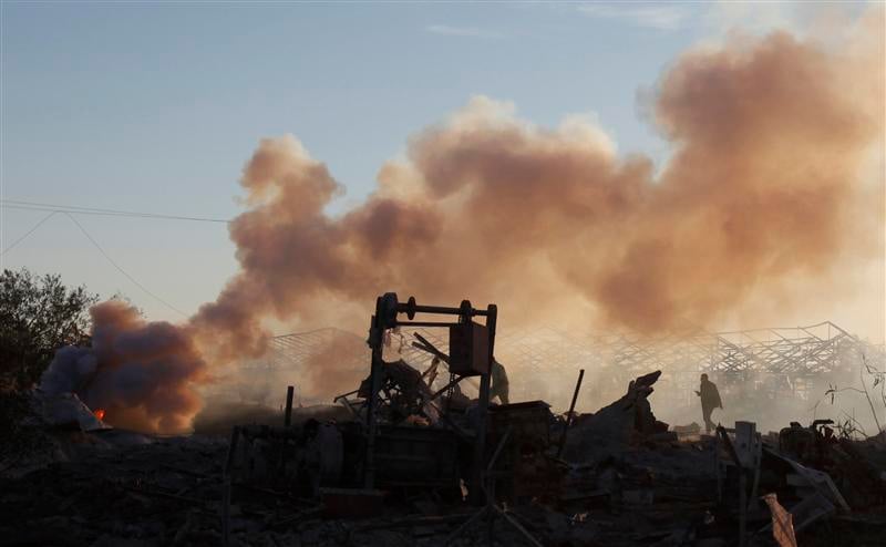 L'aviation israélienne bombarde la bande de Gaza