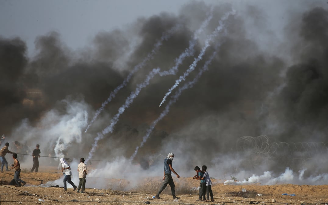 Un palestinien tue a la frontiere entre israel et gaza