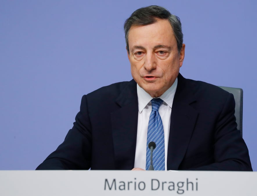 Draghi veut renforcer la zone euro contre les forces illiberales