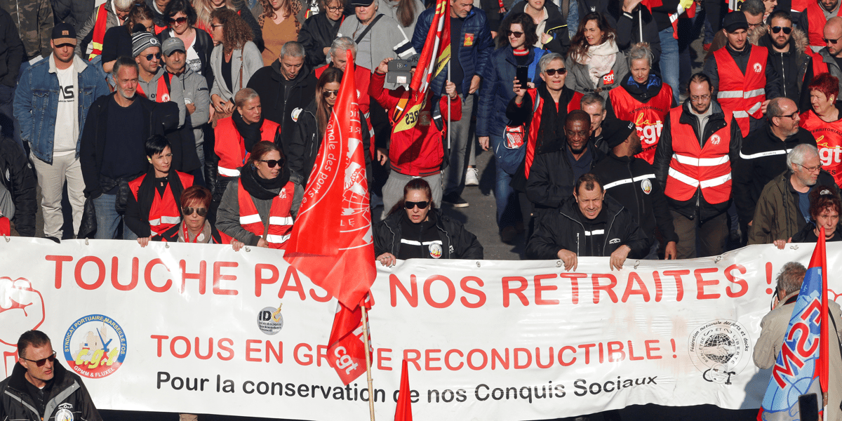 Retraites, Marseille, manifestations,