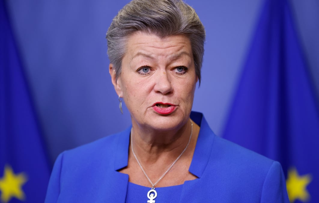 Ylva johansson, commissaire europeenne aux affaires interieures