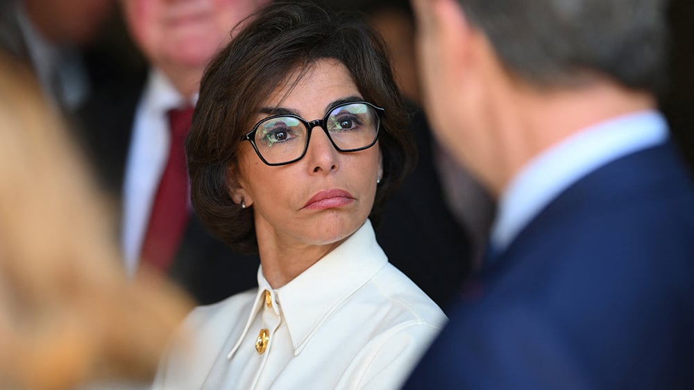 Rachida Dati, ministre de la Culture, visite l'abbaye de Pontlevoy à l'occasion des journées européennes du patrimoine.