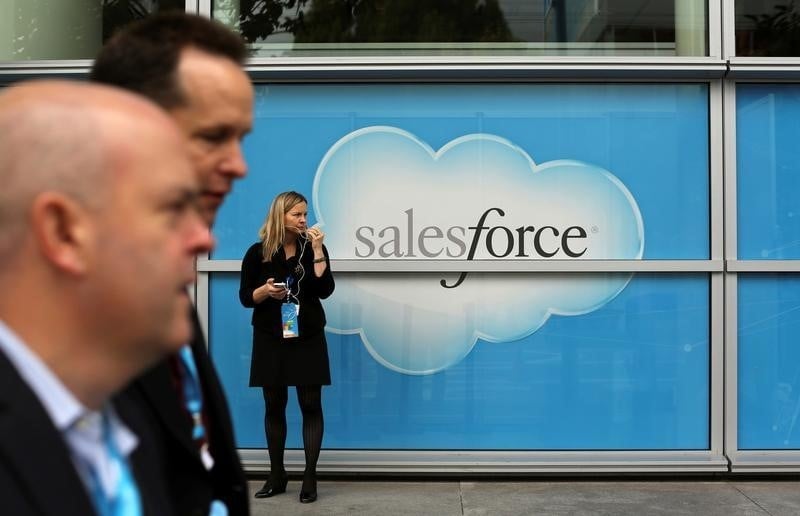 Salesforce, a suivre a wall street