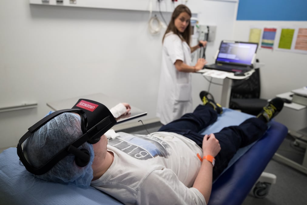 La realite virtuelle comme antidote a la douleur