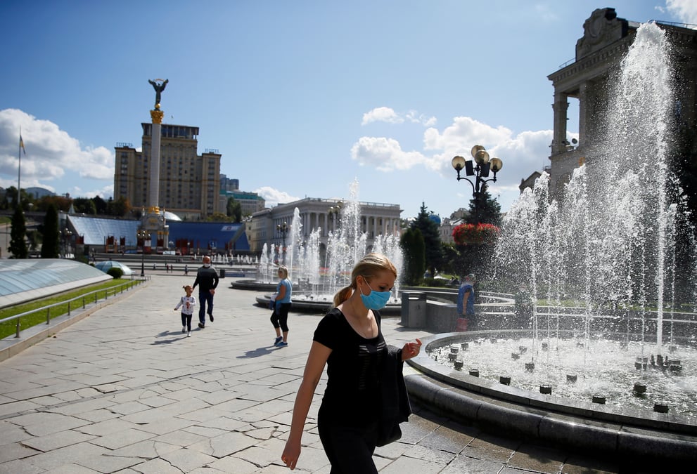 Coronavirus: nouveau record de cas enregistres en ukraine en 24h