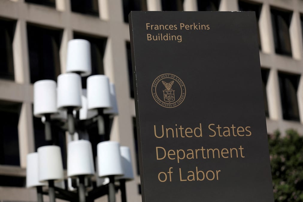 Le departement du travail des etats-unis a washington
